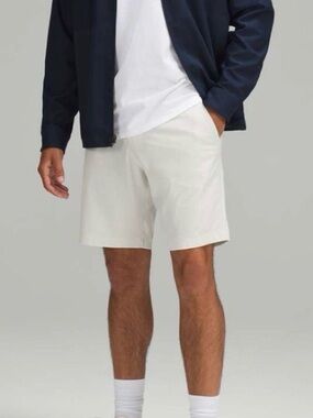 Lululemon Men’s ABC Classic Fit Short Size 36 Woven Air Bone 9” New